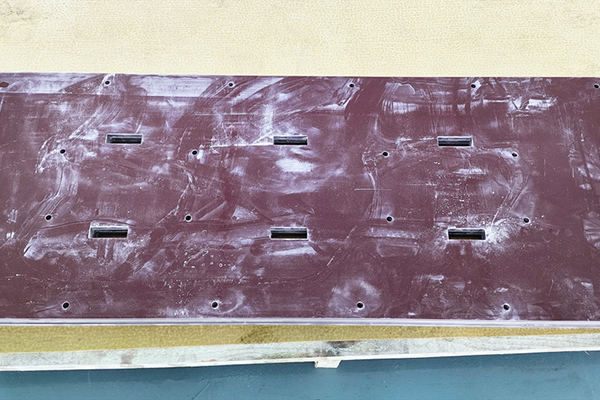 哈思孚HASSFULL加工中心加工的絕緣板